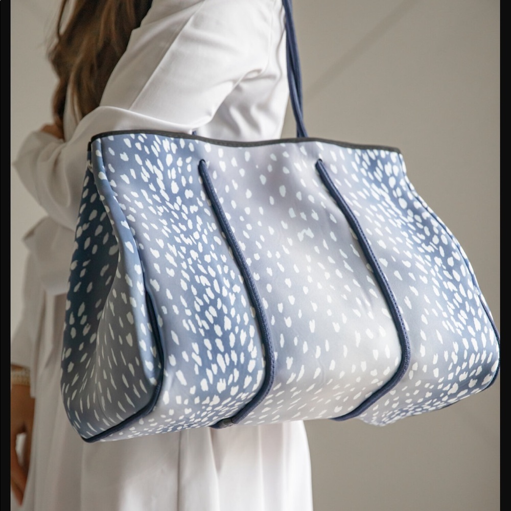 ISO navy neoprene bag